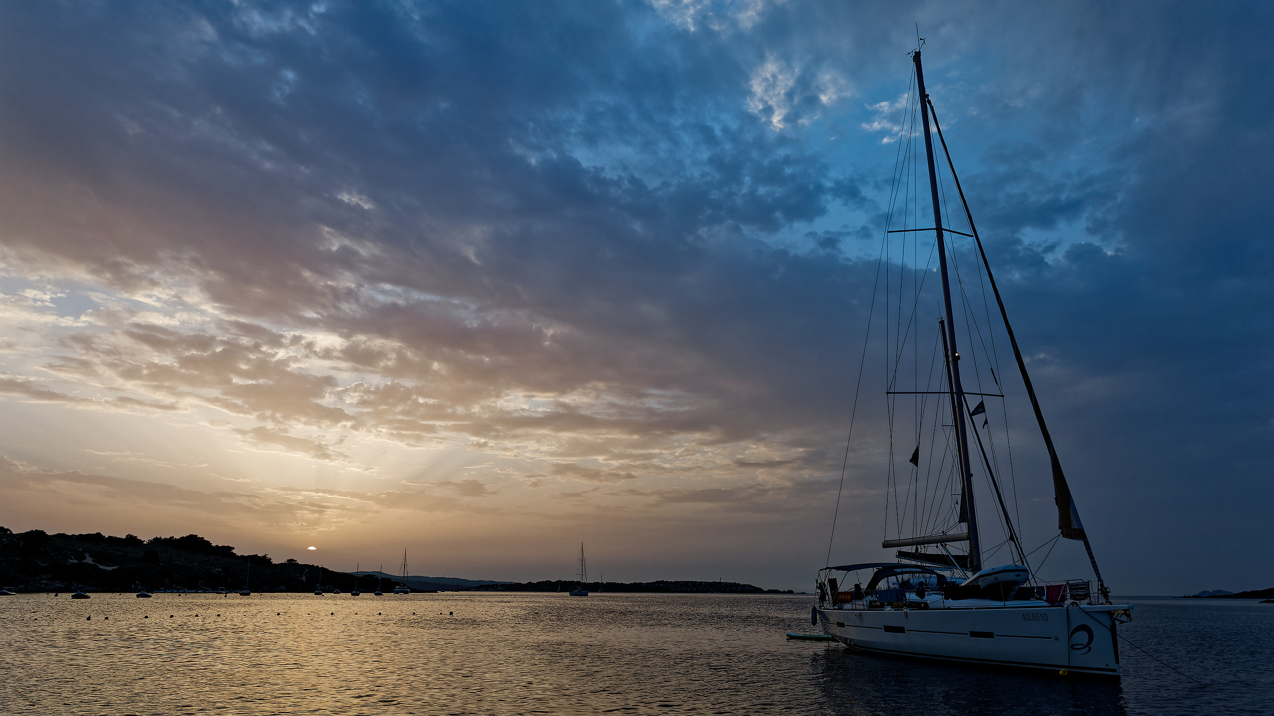Sunset @ Porto Pollo (Sardinien)